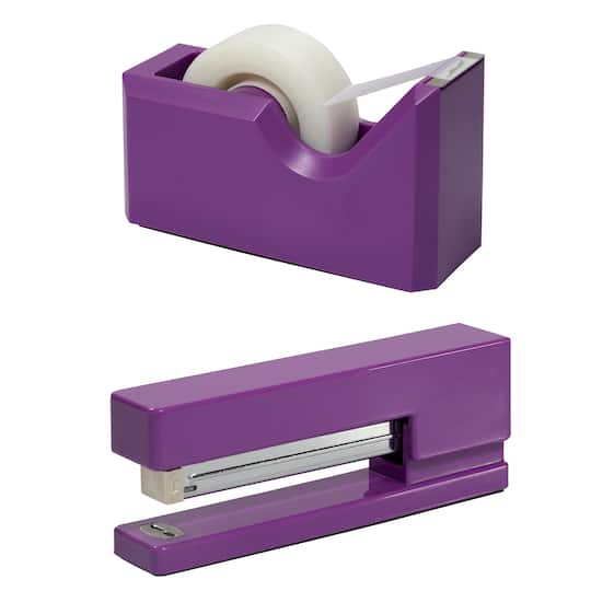 JAM Paper Stapler & Tape Dispenser Set